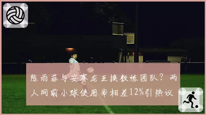 陈雨菲与安赛龙互换教练团队？两人网前小球使用率相差12%引热议